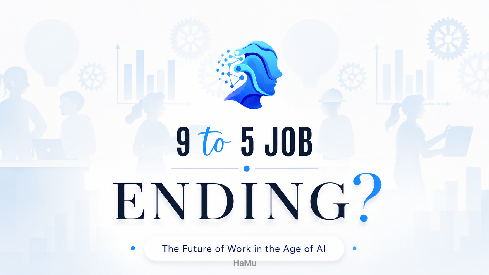 A visual representation of the end of the 9-to-5 job and the rise of freelancing